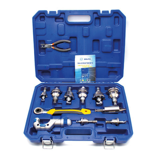Tee extractor set - estrattore realizza colletti e diramazioni su tubi