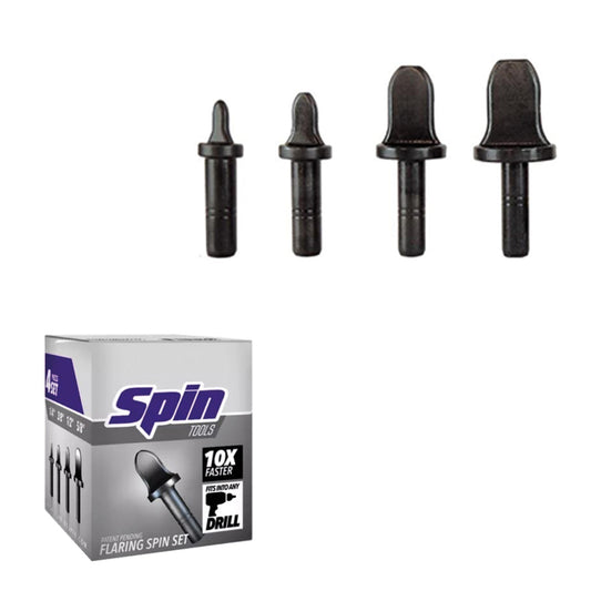 Set utensili punte cartellatrice tubi in rame per avvitatore 5 diametri