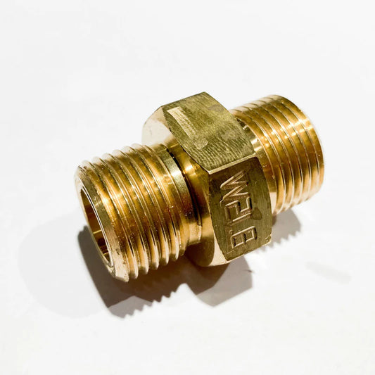 Adattatore raccordo in ottone per riduttore di CO2 / O2 e bombola Azoto - C5419000