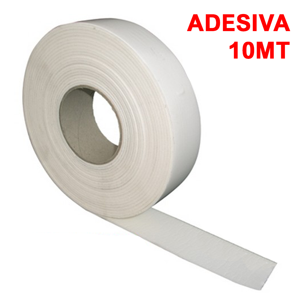 Benda isolante adesiva bianca in neoprene - 10 Mt