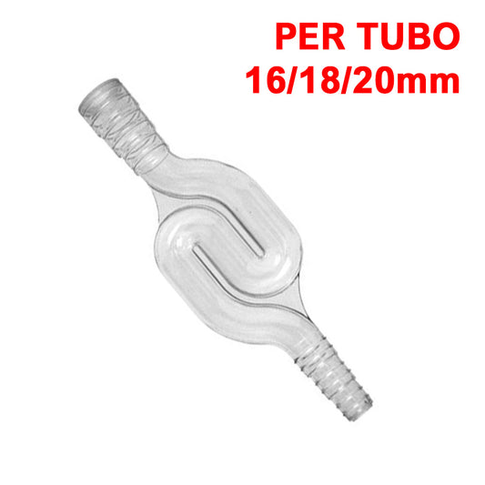 Sifone scarico condensa condizionatore climatizzatore per tubo corrugato