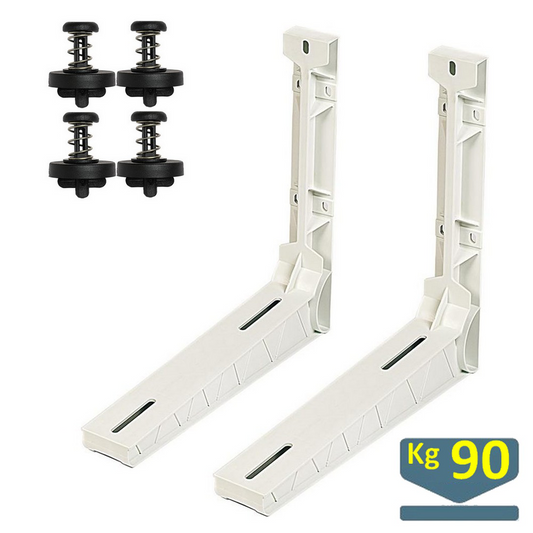 Staffa unit? esterna climatizzatore in Polliammide 450x450 mm anticorrosione