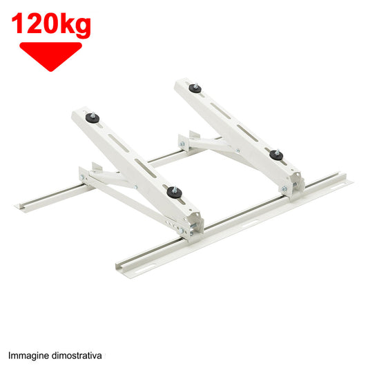 Staffa a tetto per climatizzatore mono-dual split