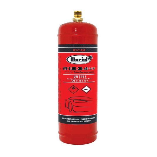 Bombola gas refrigerante R1234YF da 950 gr - climatizzatore automobile