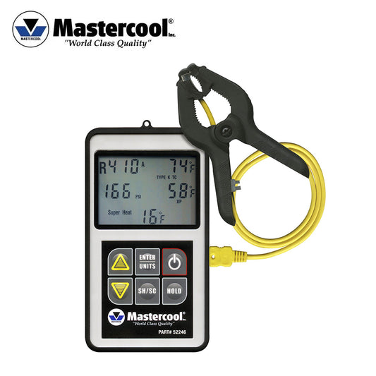 Calcolatore temperatura sottorafreddamento surriscaldamento - MASTERCOOL 52246