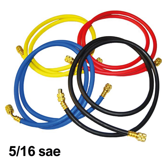 Kit 4 fruste tubi 5/16'' sae gas R410A R32 , lunghezza 150 cm
