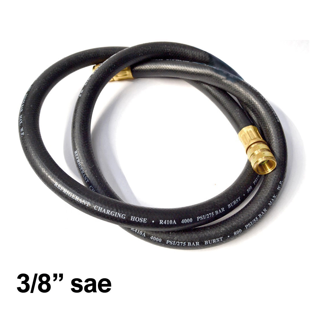 Tubo flessibile frusta per vuoto vacuum - 3/8'' sae 150 cm - Colore NERO