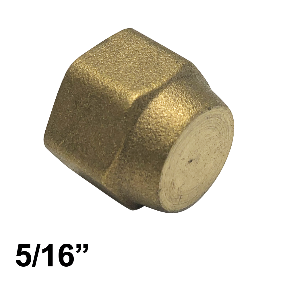 Bocchettone codulo cieco tappo 5/16'' sae tappo femmina