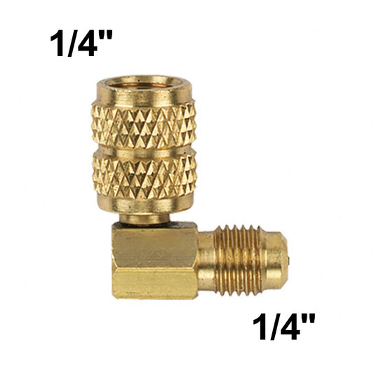 Raccordo girevole curvo 1/4'' sae con premispillo