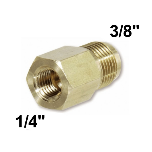 Raccordo giunto ridotto sae F 1/4'' x M 3/8''