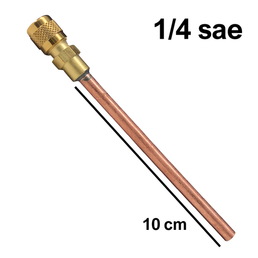 Valvola presa di servizio a saldare da 1/4 da 100 mm