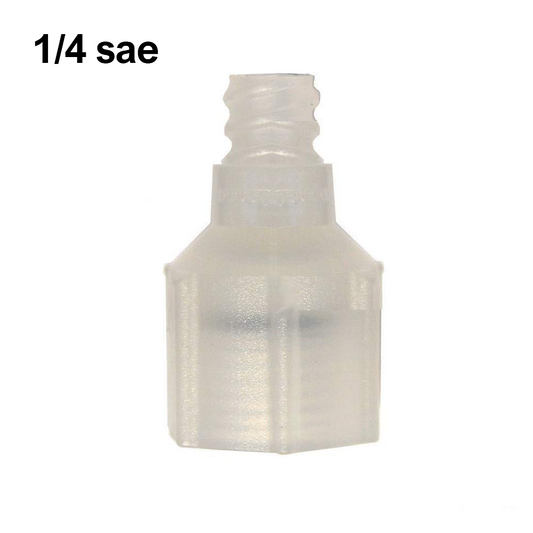 Adattatore per cartucce e sistemi Push&Fill in plastica da 1/4 SAE