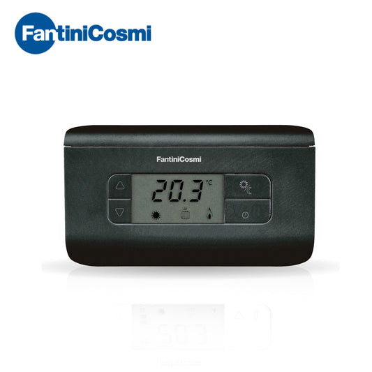 CH117 - Termostato ambiente digitale nero antracite - Fantini Cosmi