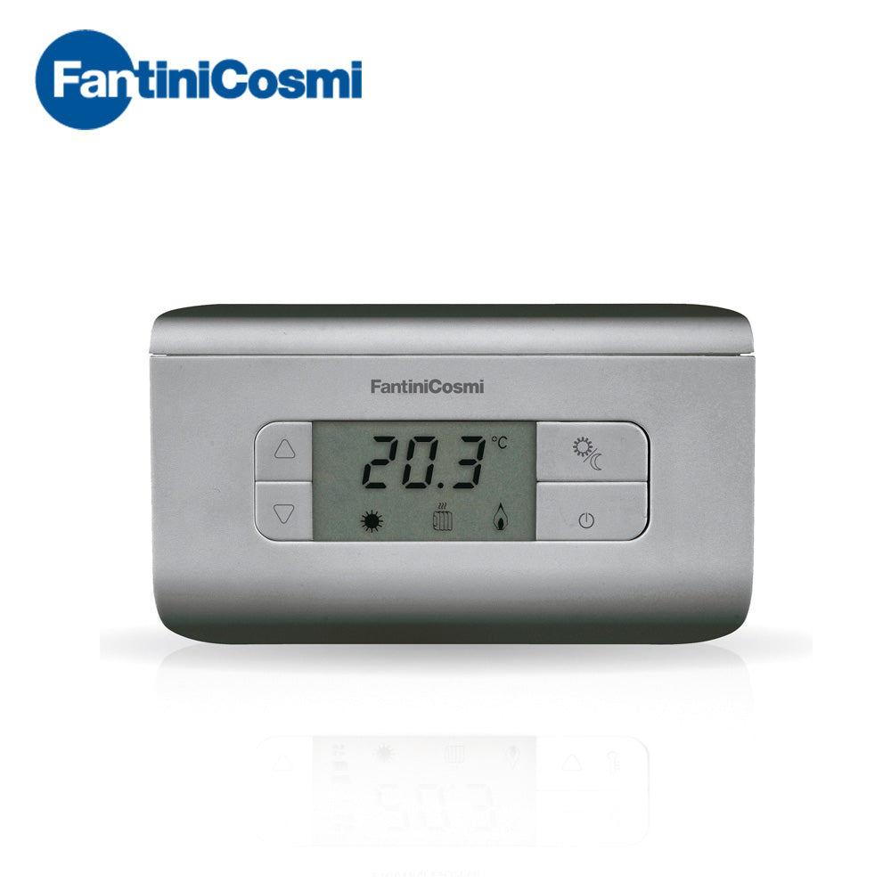 CH116 - Termostato ambiente digitale silver argento - Fantini Cosmi
