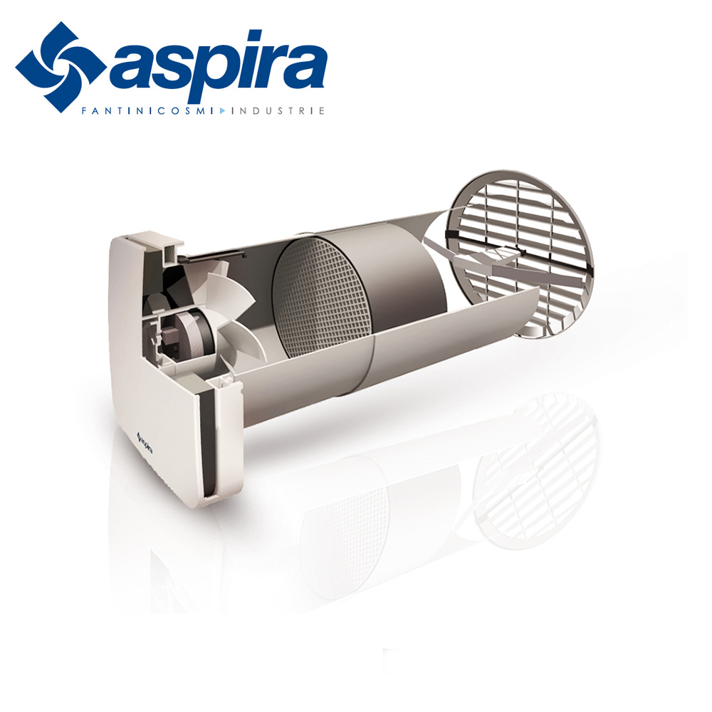 ASPIRA - Aspirvelo Air Ecocomfort SAT 160 RF recuperatore di calore satellite SENZA COMANDO