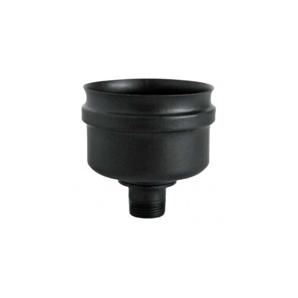Tappo scarico condensa nero per stufe a pellet ? 100 mm
