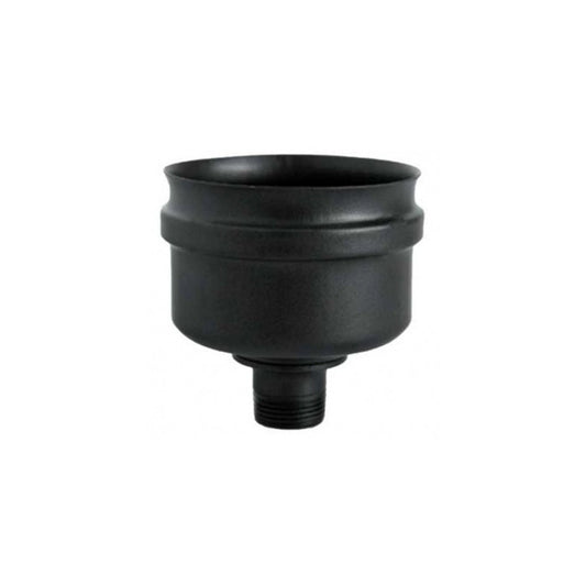 Tappo scarico condensa nero per stufe a pellet ? 100 mm