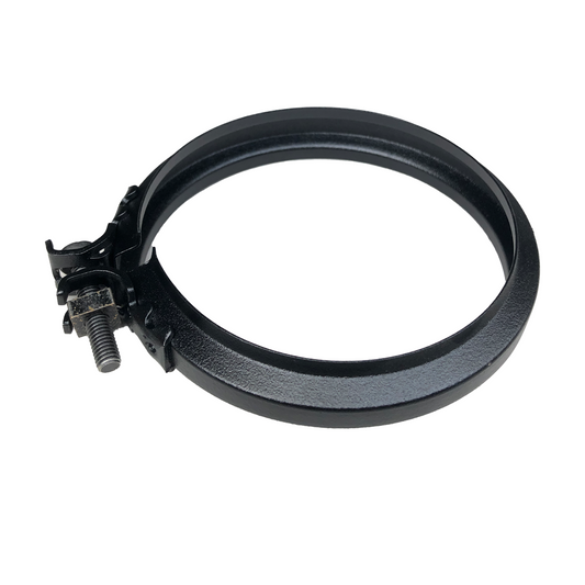 Fascetta di giunzione nero per canna fumaria stufa pellet ? 80 mm