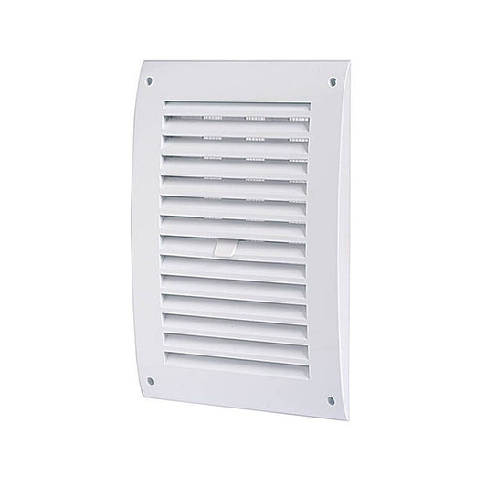 Griglia apribile - chiudibile in ABS 17x25 cm rettangolare bianca