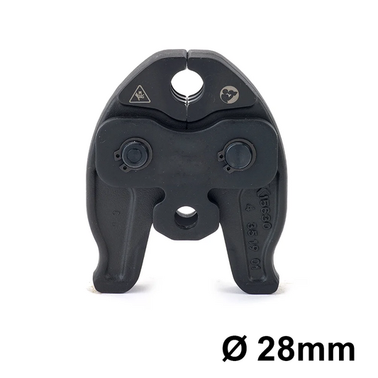 Ganascia pinza per rame profilo V ? 28 mm raccordi tipo Viega