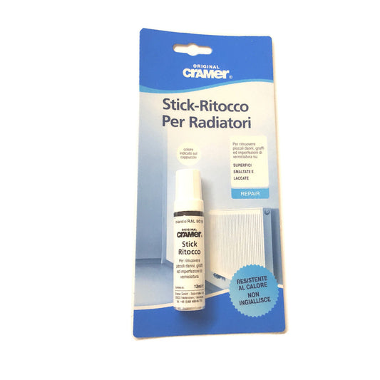 Cramer - Stick per ritocco radiatori caloriferi bianco RAL 9010