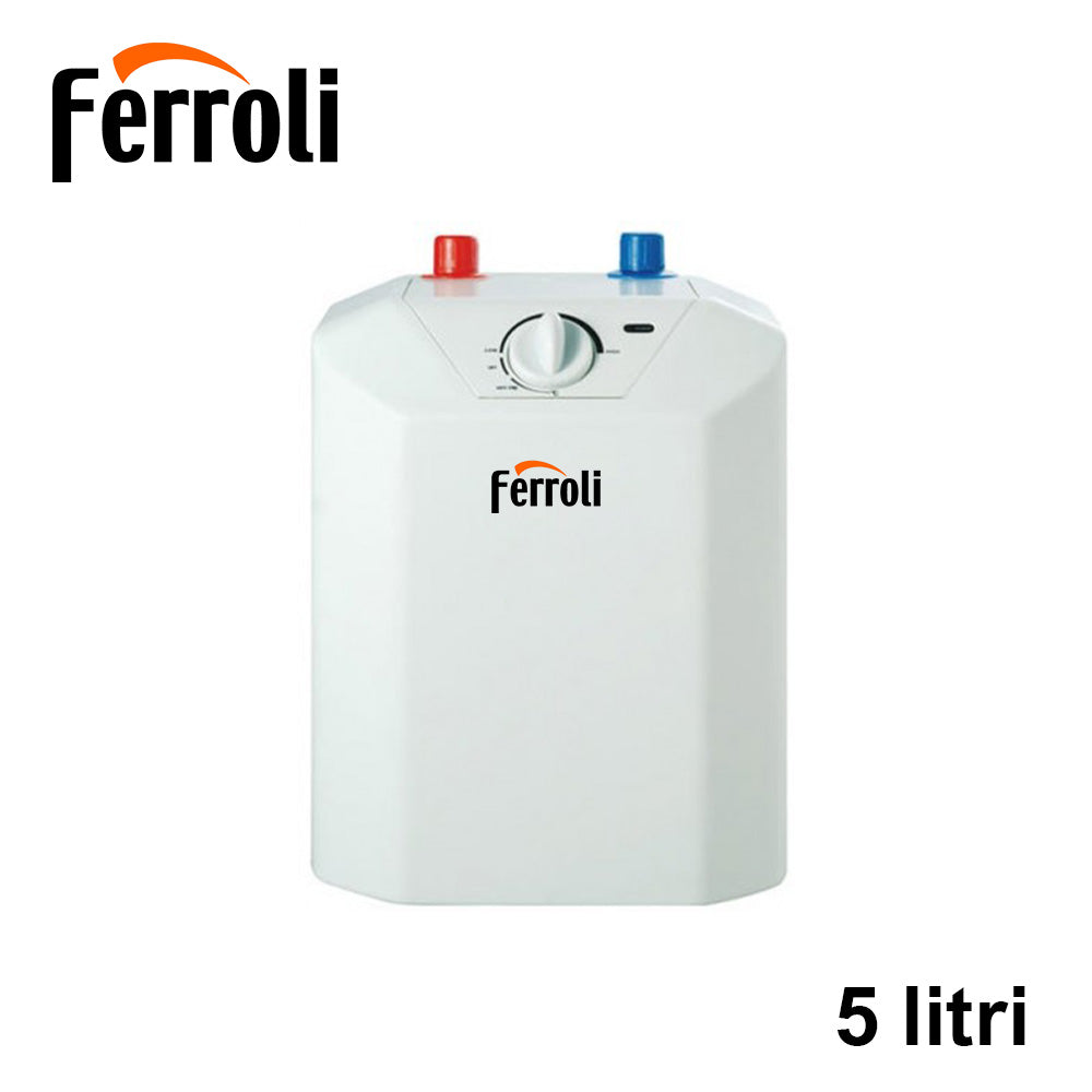 Scalda acqua elettrico 5 Lt scaldabagno sottolavello - Ferroli NOVO