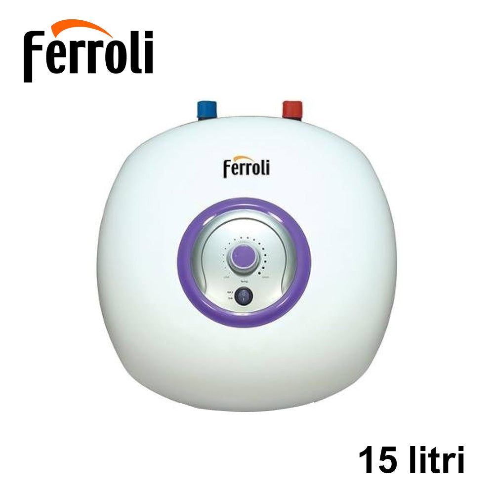 Scaldabagno elettrico 15 lt - Ferroli BRAVO scalda acqua sottolavello