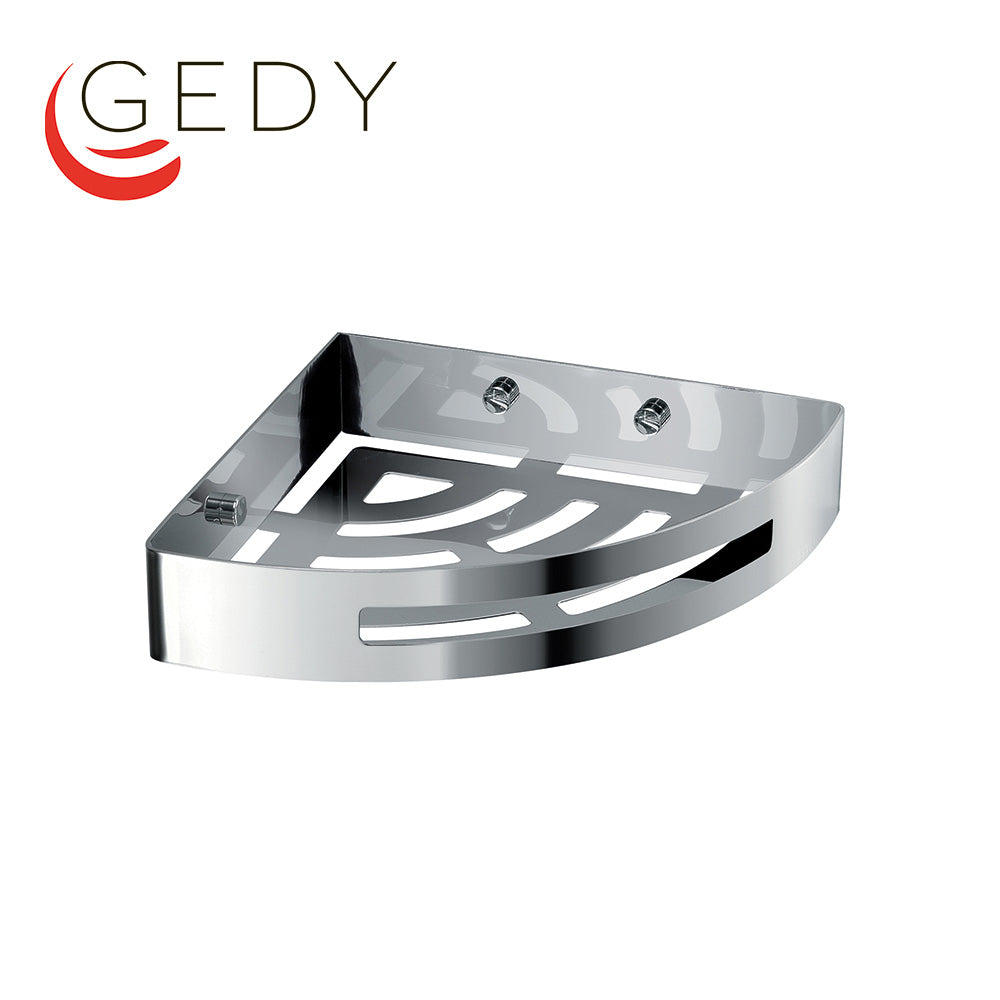 Porta oggetti angolare doccia in acciaio inox- G-Nerva  GEDY 2479