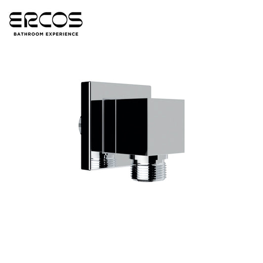 Curva per attacco flessibile doccia sagoma quadrata - BNPRECPA13 Ercos