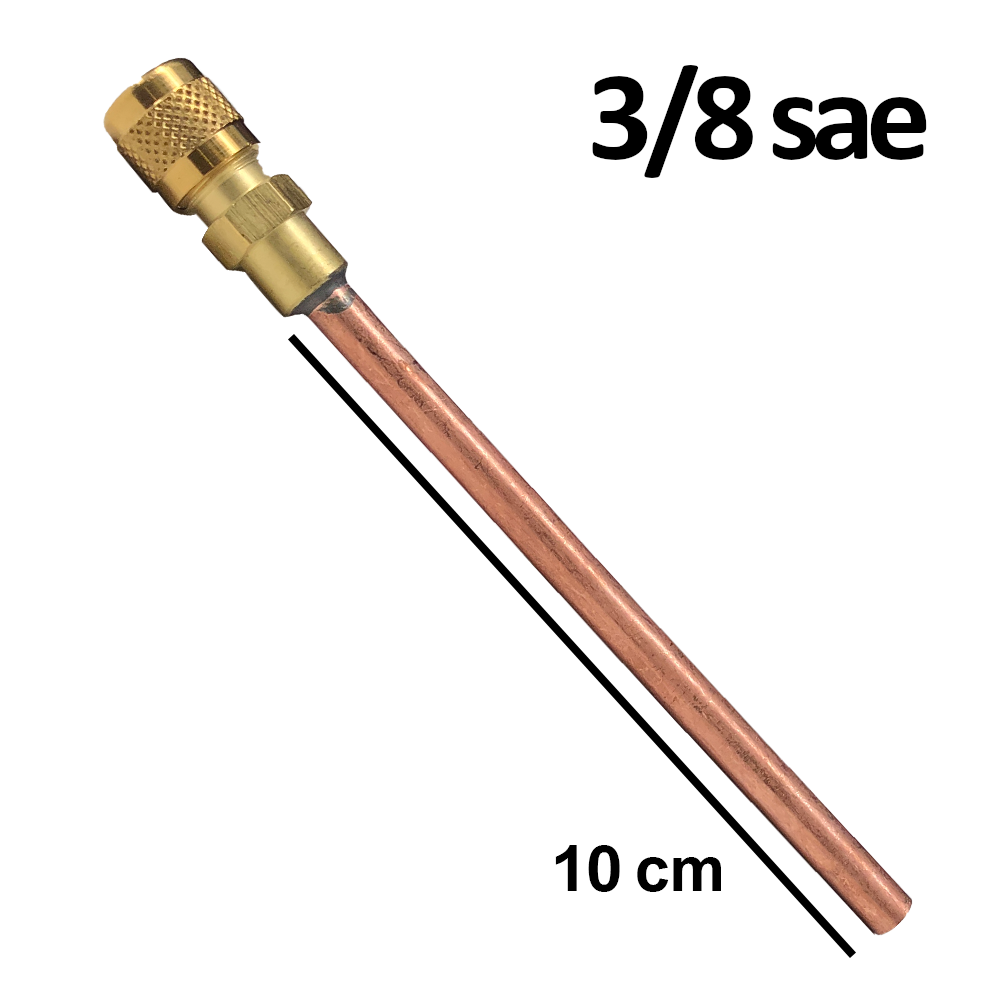 Valvola presa di servizio a saldare da 3/8 da 100 mm