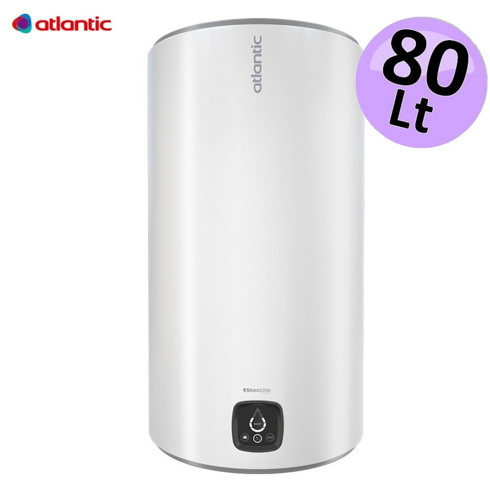 ATLANTIC GENIUS STEATITE Scaldabagno elettrico 80 lt verticale