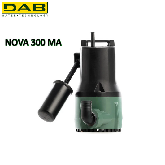 POMPA SOMMERSA SOMMERGIBILE PER IL DRENAGGIO DI ACQUE CHIARE - DAB NOVA 300 MA 05H05
