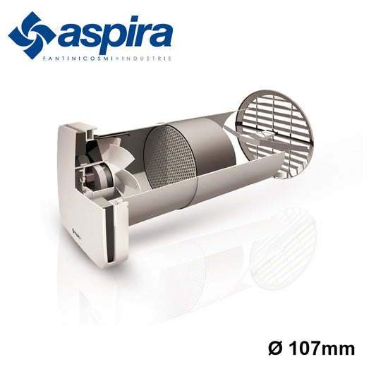 ASPIRA - Aspirvelo Air Ecocomfort SAT 100 RF recuperatore di calore satellite SENZA COMANDO