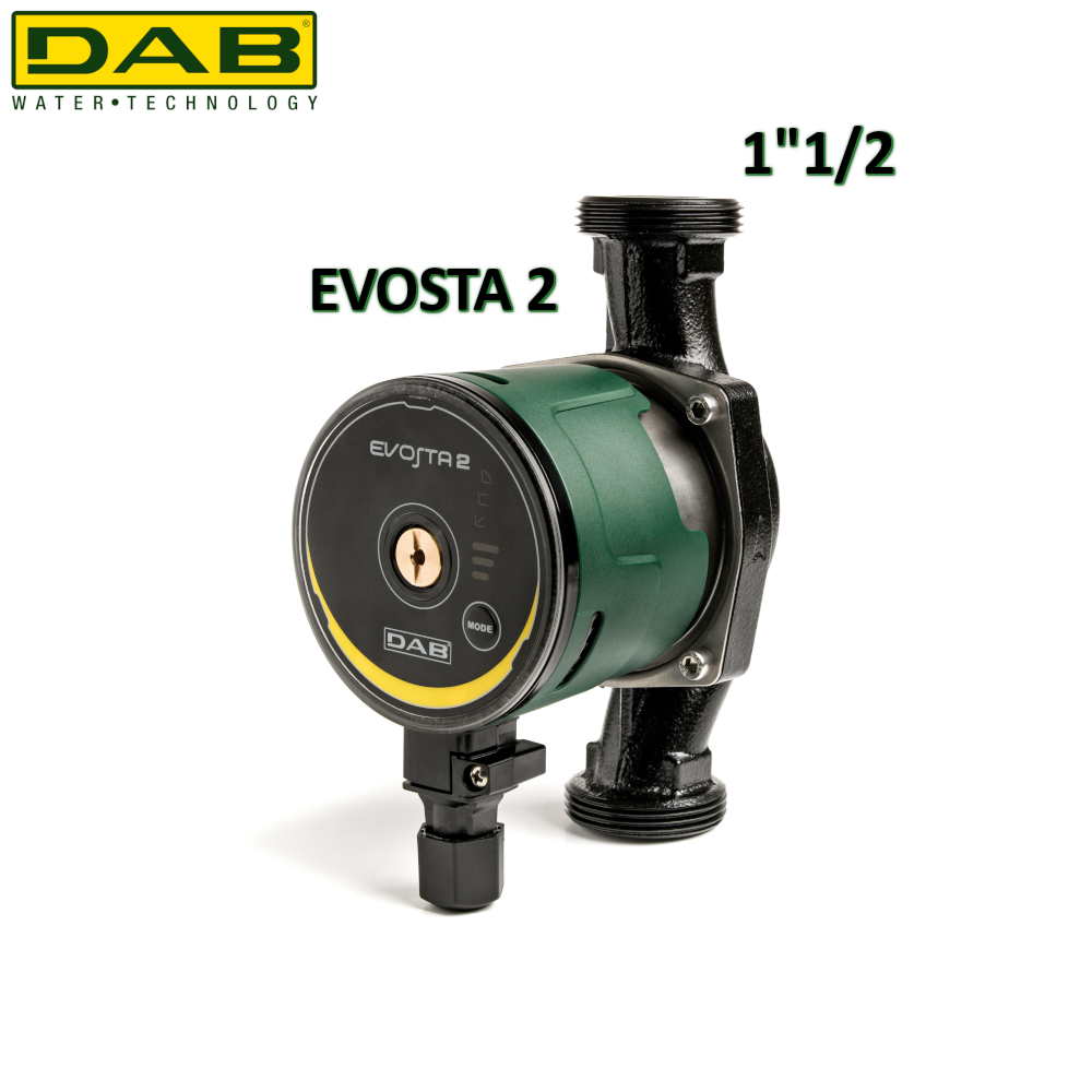 Circolatore pompa a rotore per acqua , riscaldamento - condizionamento 1'' -  attacchi 1''1/2 DAB EVOSTA 2 40-70/130