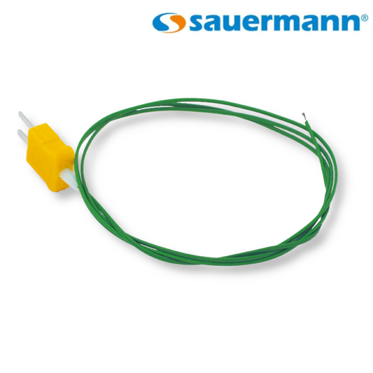 SONDA A CONTATTO PER TERMOMETRO DI TIPO K CLASSE 2 DA 1 MT MISURA DA -40 A +260°C.