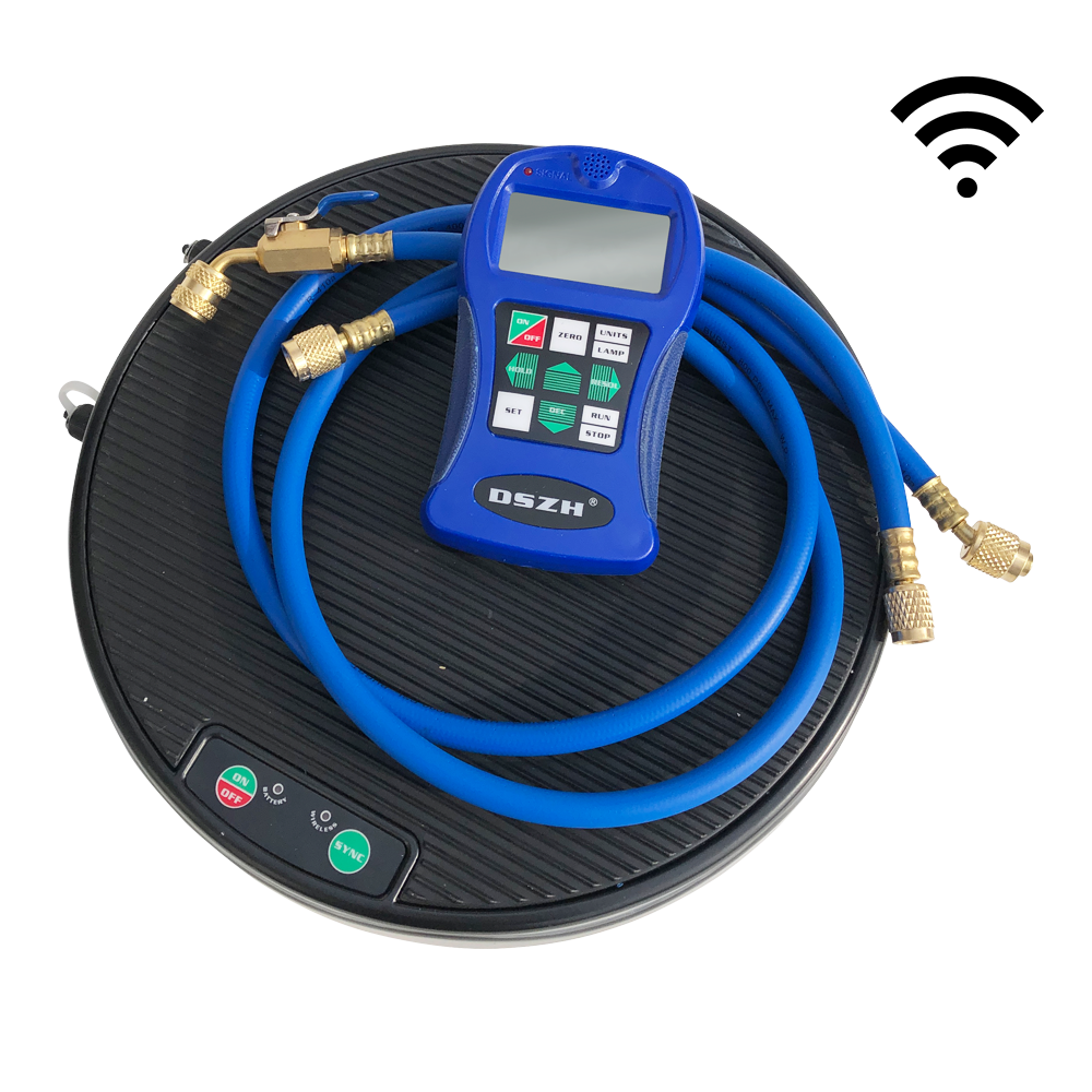 Bilancia programmabile wireless portata 100 Kg. per ricariche gas refrigerante