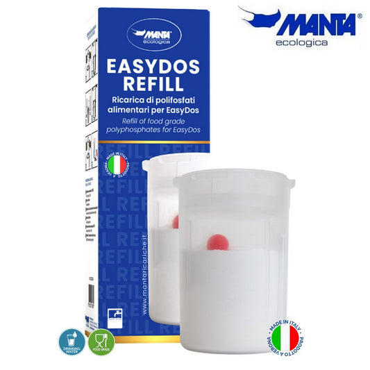 Ricarica EasyDos Refill sali polifosfati per dosatore Manta Ecologica