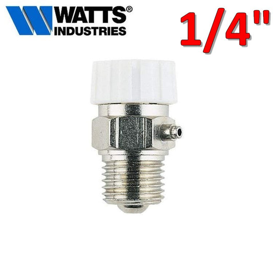 Valvolino automatico 1/4'' valvola sfogo aria calorifero Hygrovent WATTS