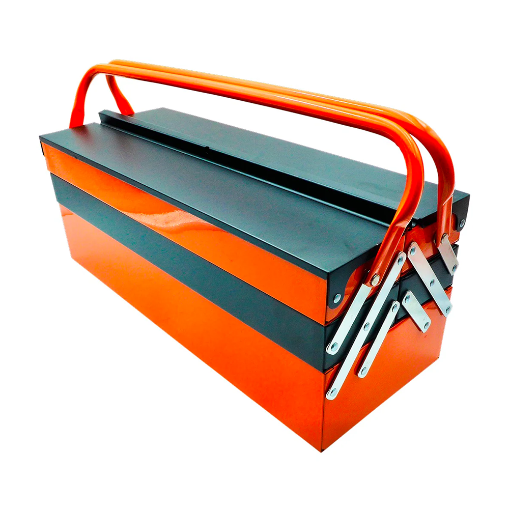 Valigetta porta attrezzi utensili in metallo a scomparti