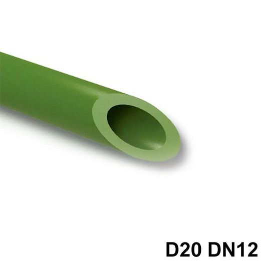 BARRA VERGA DA 4 METRI DI TUBO FUSIO TECHNIK D20 DN12