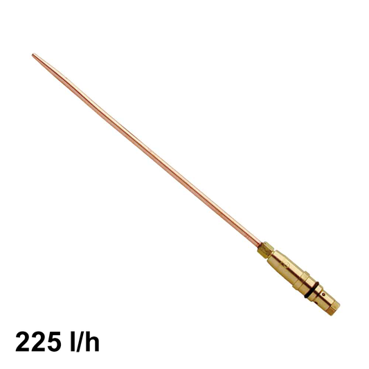 Lancia 225 l/h curvabile per saldatura acetilene MINI - 146204