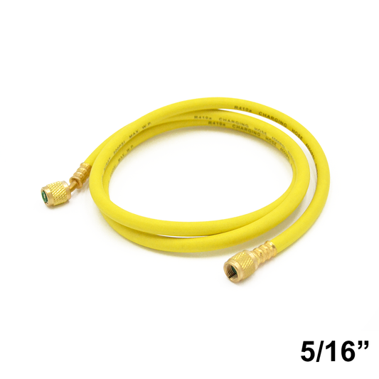 Flessibile frusta per R410a R32 - 5/16 sae colore giallo
