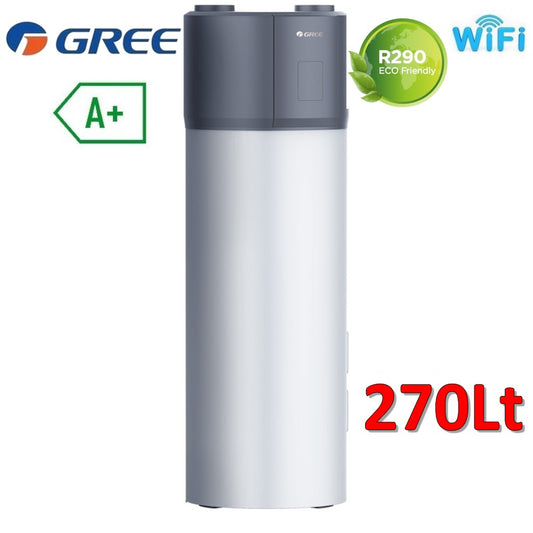 GREE HOMBASK 270 Lt scaldabagno in pompa di calore monbolocco ACS A+