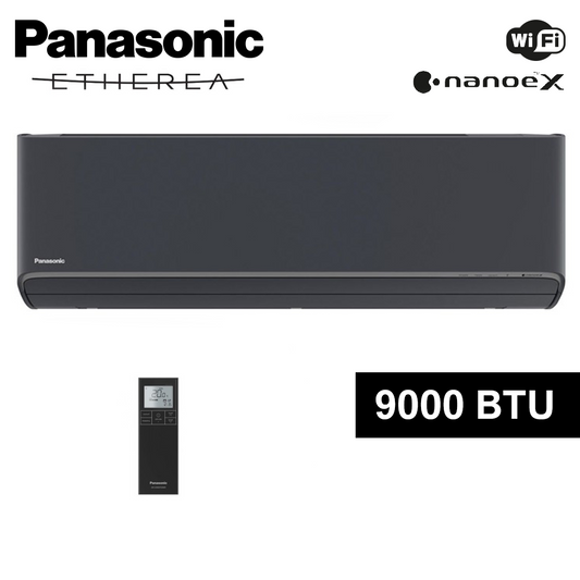 Unit? interna ETHEREA Nero Grafite WIFI integrato 9000 BTU per impianti mono/multi R32 - serie Z
