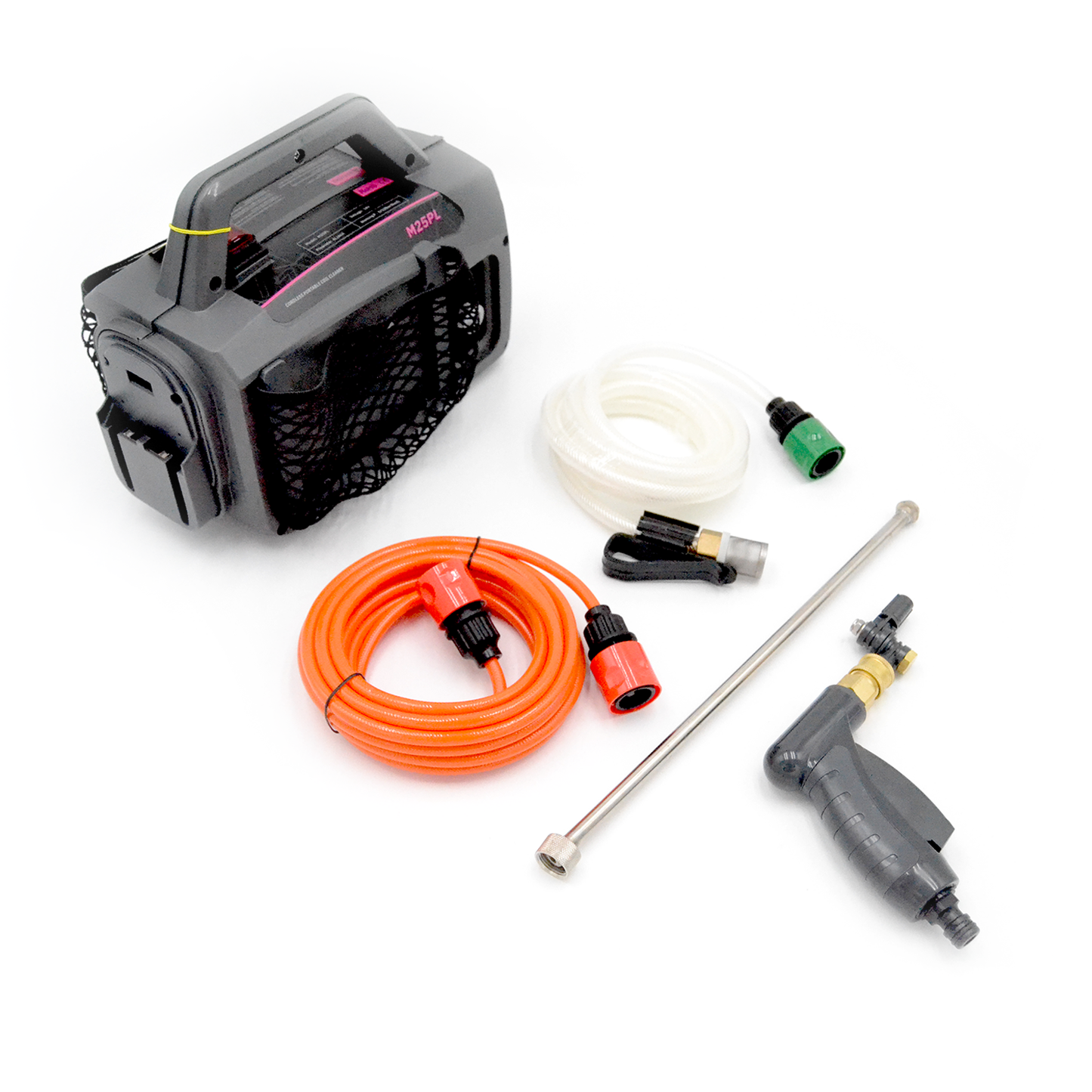 M25PL - Idropulitrice portatile a batteria - pulizia split e unit? esterne - BATTERIA NON INCLUSA