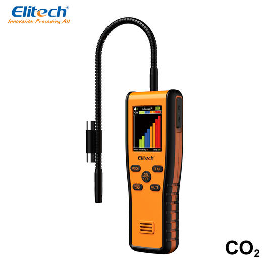 Elitech - Cerca fughe rilevatore di anidride carbonica di CO2