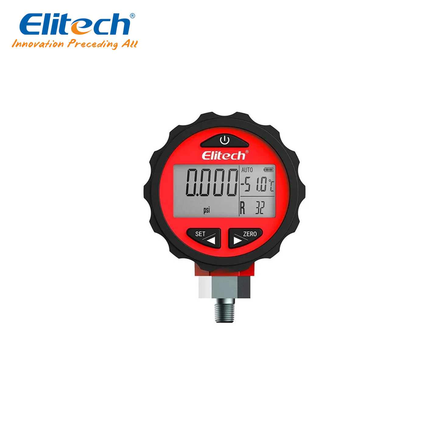 Manometro digitale alta pressione gas refrigerante Elitech PG-30PRO.R