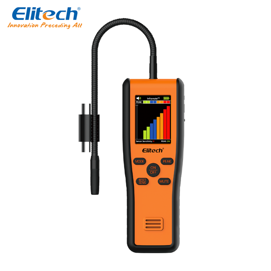 Cercafughe elettronico gas refrigerante HD MATE Elitech 3 gr/y