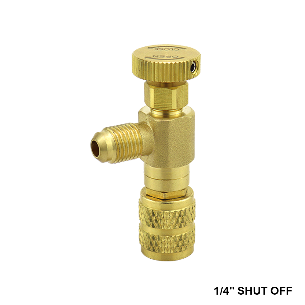 Rubinetto di intervento 1/4'' SHUT OFF standard R404 R134