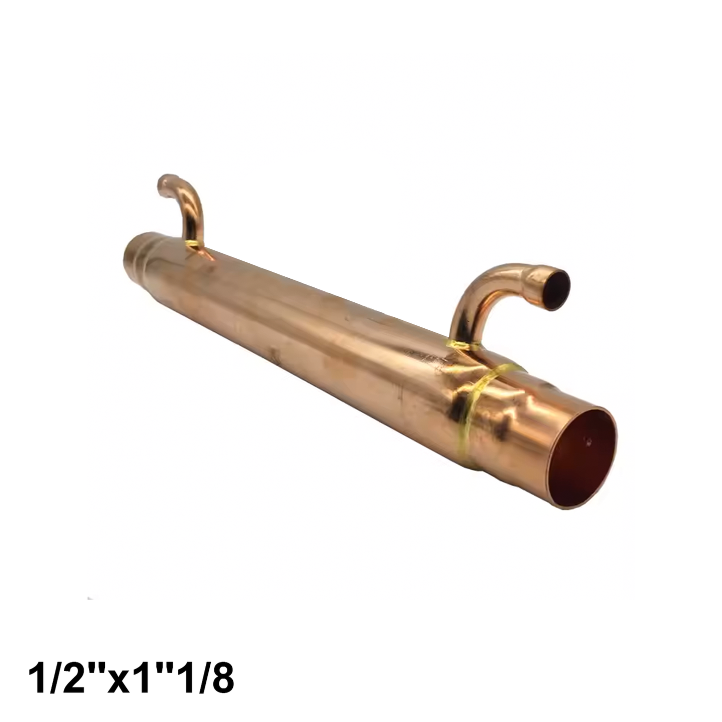 Scambiatore di calore in rame liquido/aspirazione 1/2'' x 1''1/8